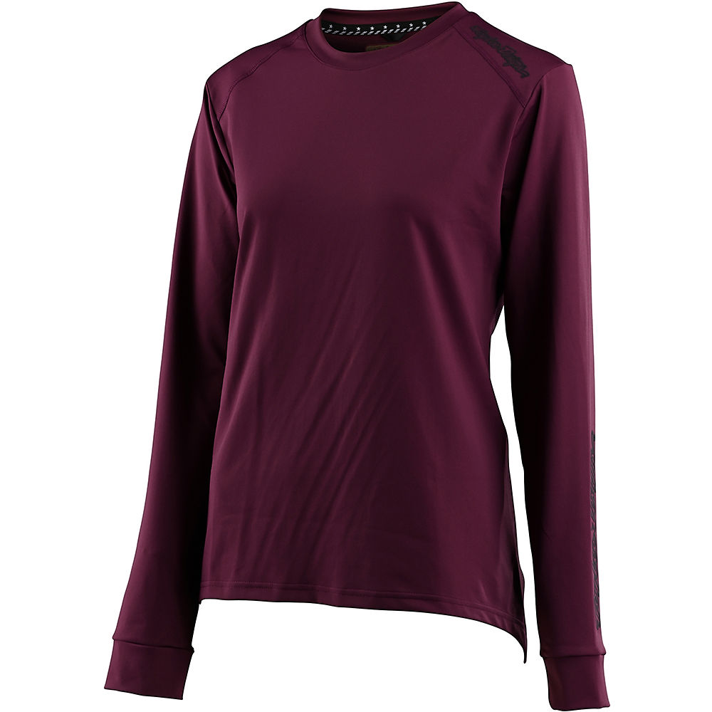 Troy Lee Designs Women's Lilium Long Sleeve Jersey - Deep Fig