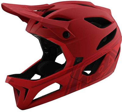 Troy Lee Designs Stage Mips Helmet (Stealth) - Stealth - Red - XS/S