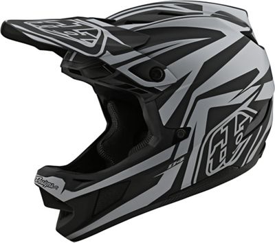Troy Lee Designs D4 Composite Slash Helmet - Noir argent