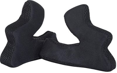 Troy Lee Designs D3 3D Cheekpads  - Nero, Nero