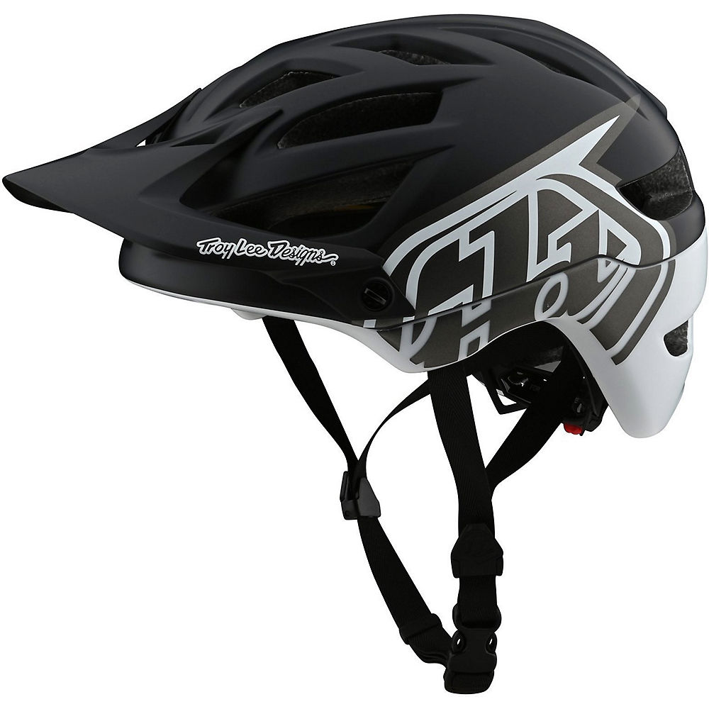 Image of Troy Lee Designs A1 Classic Mips MTB Helmet - Black / White / Medium / Large
