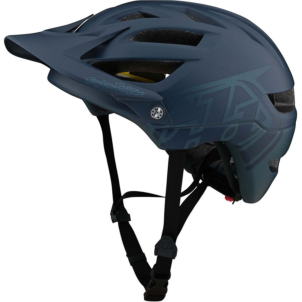 Troy Lee Designs A1 Mips Classic Helmet - Slate Blue - XS}, Slate Blue