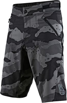 Troy Lee Designs Skyline Youth Shorts  - Camo Grey - 28, Camo Grey