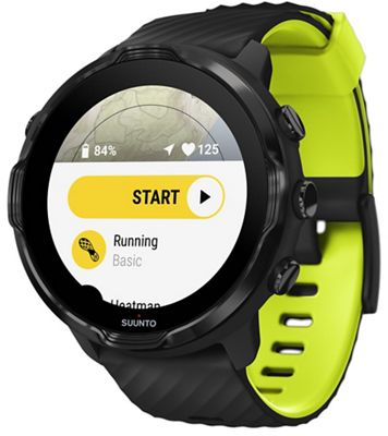 Suunto 7 GPS Watch - Black Lime, Black Lime