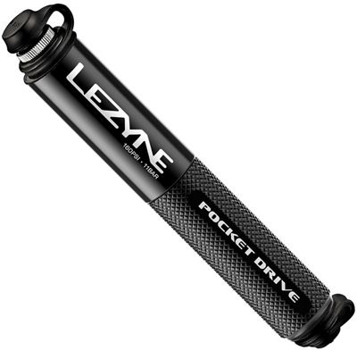 Lezyne Pocket Drive Mini Pump - Black, Black