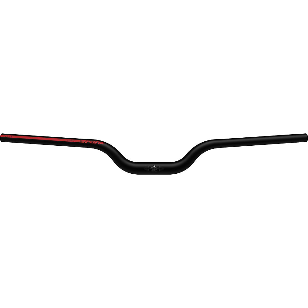 Spank Spoon 800 Skyscraper Riser Bar - Noir/Rouge - 800mm, Noir/Rouge