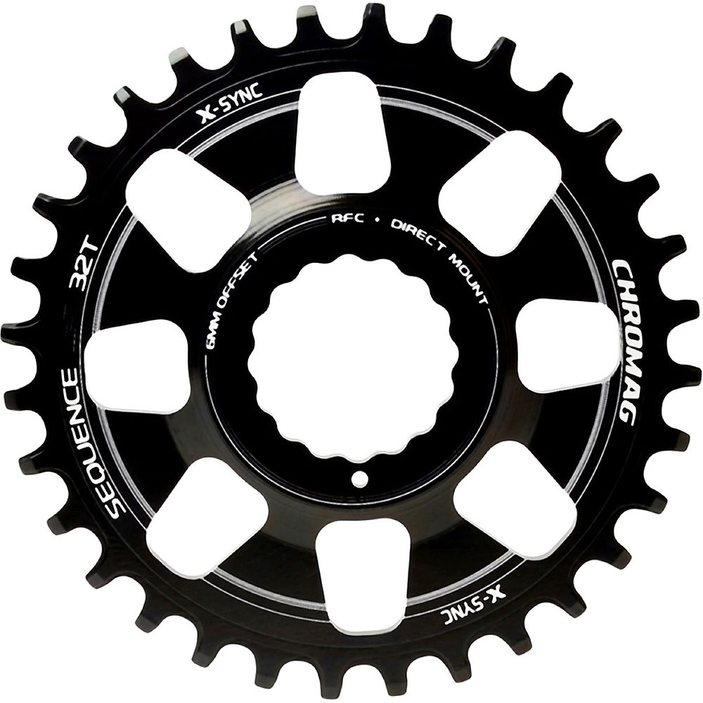 Chromag Sequence Cinch BOOST Chainring - Noir - Direct Mount, Noir
