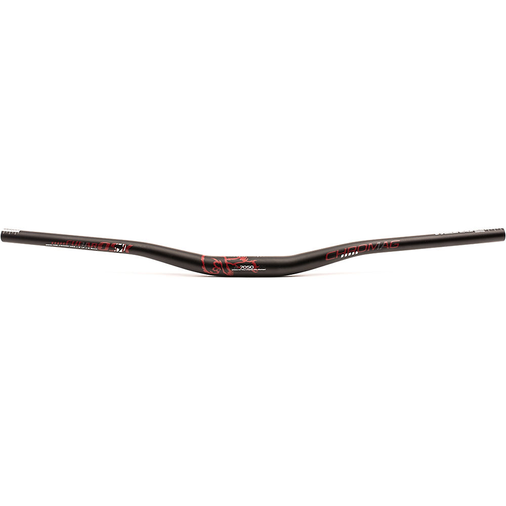 Chromag Fubars OSX Riser Bars - Noir - Rouge - 31.8mm, Noir - Rouge