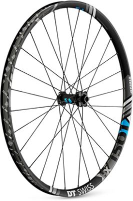 DT Swiss HX 1501 Spline 30 Front MTB Wheel - Black - 15x110mm}, Black