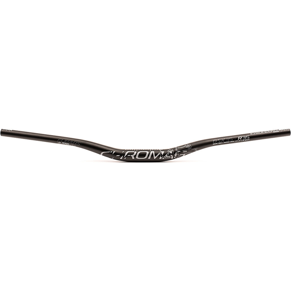 Chromag Fubars OSX 35 Riser Bar - Noir - Gris - 35.0mm, Noir - Gris