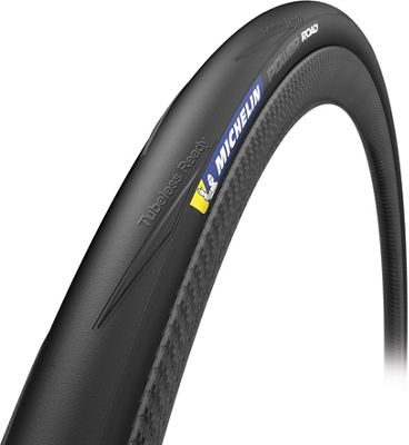 Michelin Power Road TLR Folding Road Tyre - Black - 700c}, Black