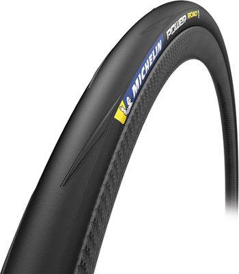 Michelin Power Road Folding Tyre - Black - 700c}, Black