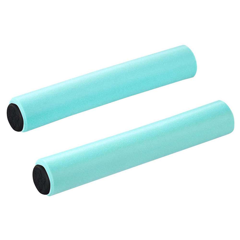 Supacaz Siliconez SL Handlebar Grips - Céleste - 130mm, Céleste