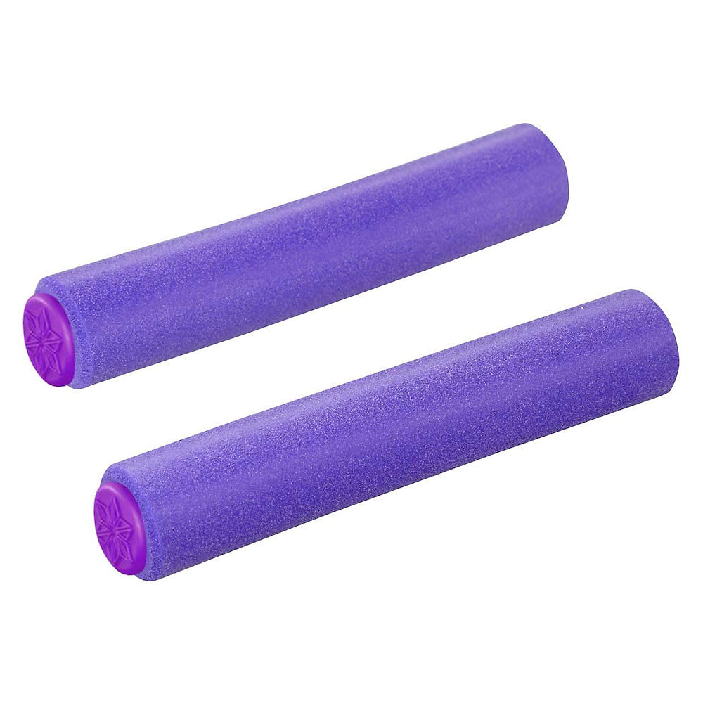 Supacaz Siliconez SL Handlebar Grips - Neon Purple - 130mm, Neon Purple