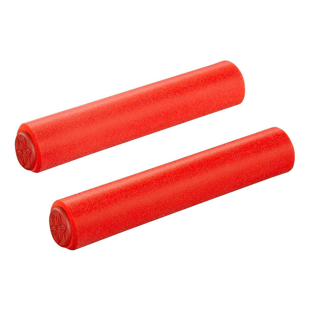 Supacaz Siliconez SL Handlebar Grips - Rouge - 130mm, Rouge