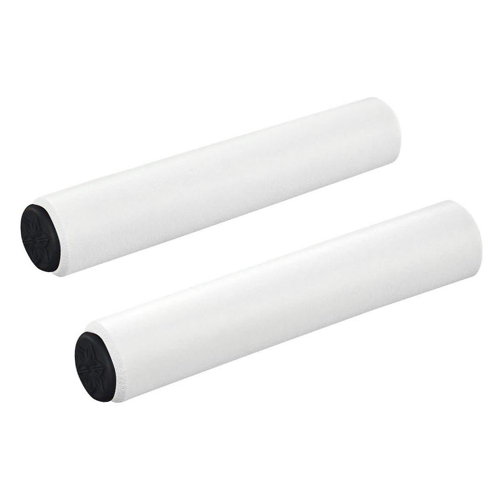 Supacaz Siliconez SL Handlebar Grips - Blanc - 130mm, Blanc