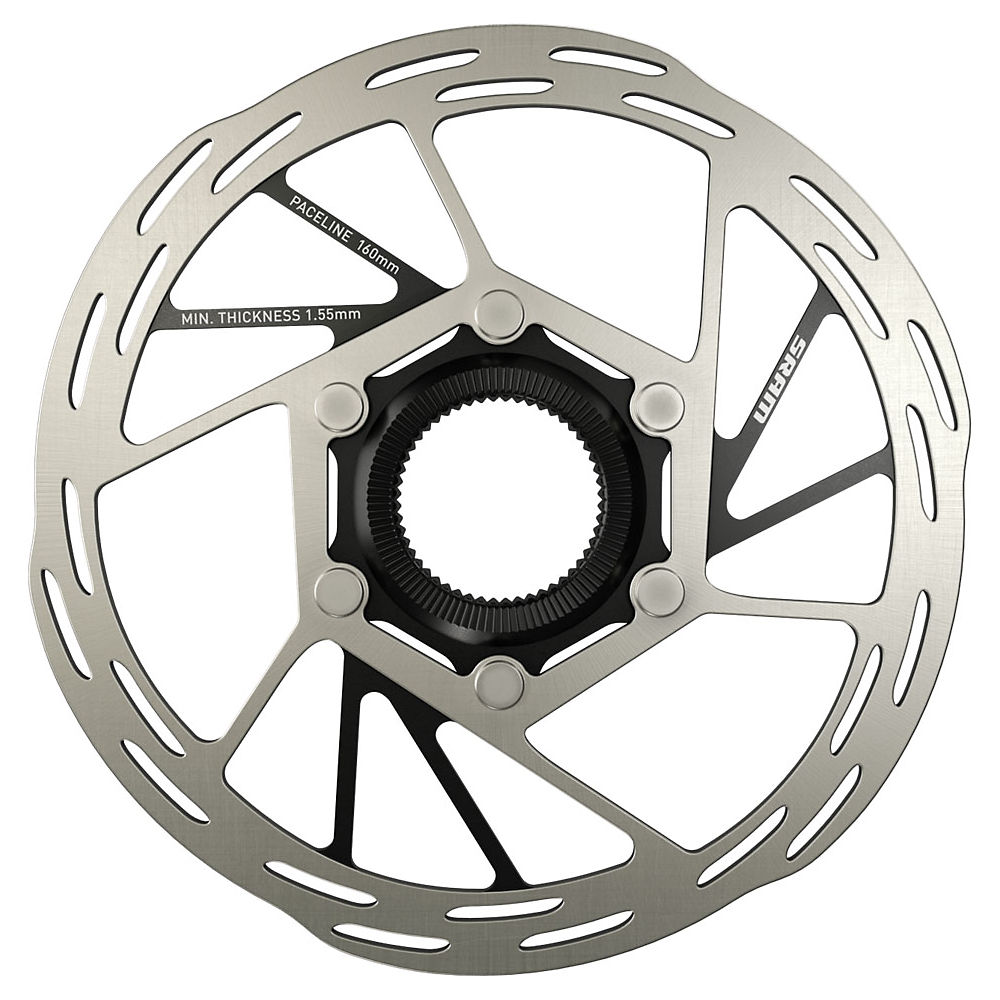 SRAM Paceline CenterLock Rotor - Noir, Noir