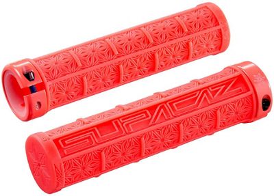 Manopole da MTB Supacaz Grizips Lock-On - rosa corallo, rosa corallo