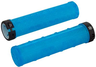 Manopole da MTB Supacaz Grizips Lock-On - blu, blu