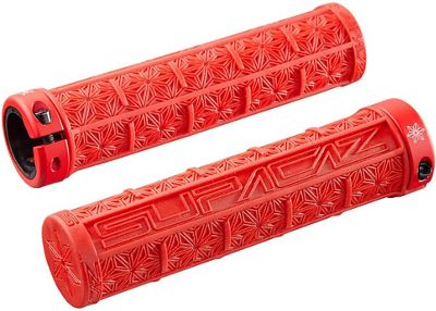 Manopole da MTB Supacaz Grizips Lock-On - rosso, rosso