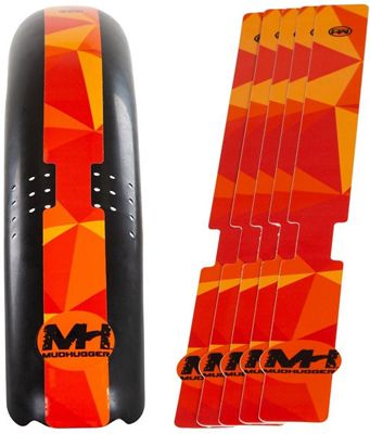 Mudhugger Decal Pack - Orange, Orange