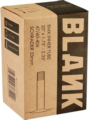 Blank 20" BMX Inner Tube - 1.75-2.35