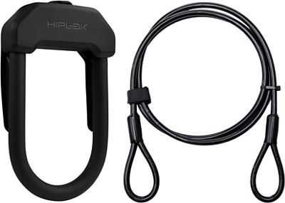 Hiplok DX Plus Wearable Bike D Lock - Black - Sold Secure Diamond Rated}, Black