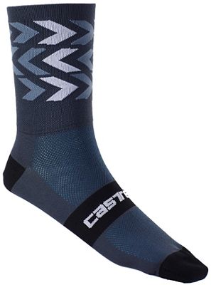 Castelli Montagna Kit Sock (Limited Edition) 2020 - Infinity Blue-Vortex Grey - S/M, Infinity Blue-Vortex Grey