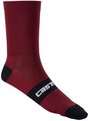 Castelli Gara Sock (Limited Edition) - Burgundy Red - XXL}, Burgundy Red