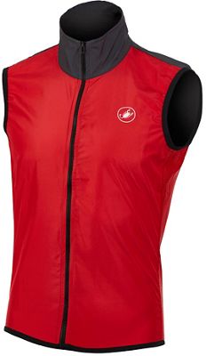 Castelli Pro Light Wind Vest (Limited Edition) 2020 - Red-Anthracite - XL, Red-Anthracite