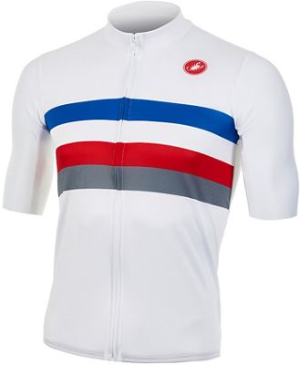 Castelli Confine Jersey (Limited Edition) 2020 - White-Royal-Red, White-Royal-Red