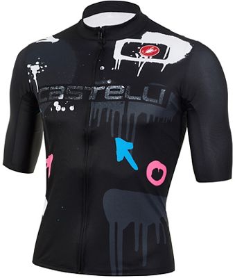 Castelli Graffiti SS Jersey (Limited Edition) 2020 - Graffiti Dark Print, Graffiti Dark Print
