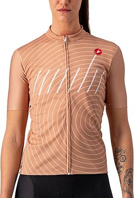 Castelli Women's Ventata Jersey (Limited Edition) - Caramel Latte - L}, Caramel Latte