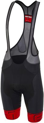 Castelli Free Aero Race 4 Kit Bib Short (Ltd Ed) 2020 - Nero/Rosso - M, Nero/Rosso