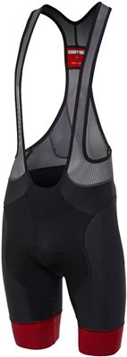 Castelli Free Aero Race 4 Bib Short (Limited Ed) 2020 - Nero/Rosso - XXL, Nero/Rosso