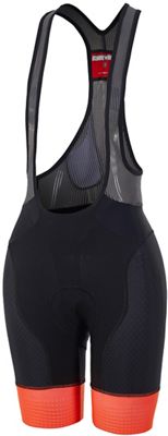 Castelli Women's Free Aero 4 Bib Short (Ltd Ed) 2020 - Black-Brilliant Pink - XL, Black-Brilliant Pink