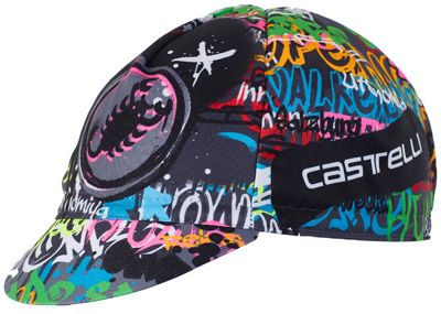 Castelli Graffiti Cap (Limited Edition) 2020 - Grafitti Colour Print - One Size, Grafitti Colour Print