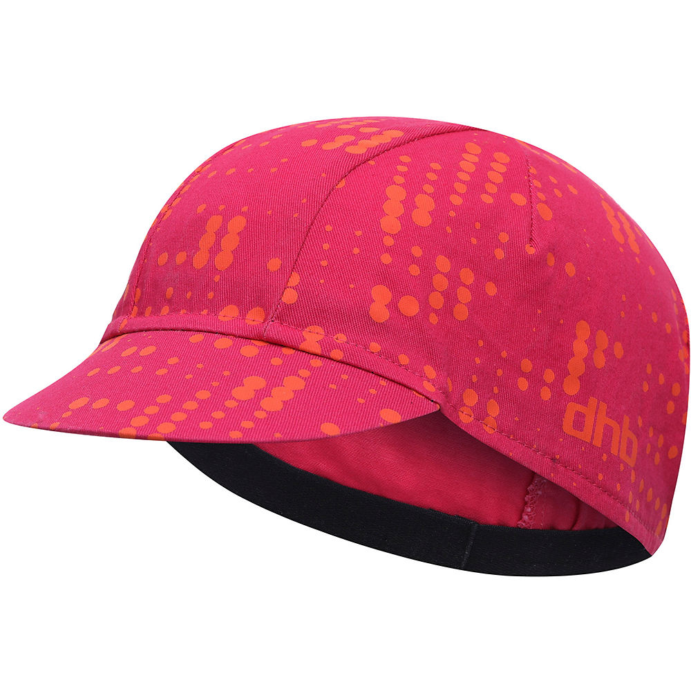dhb MODA Cycling Cap - Hibiscus - Rose/Orange - S/M, Rose/Orange