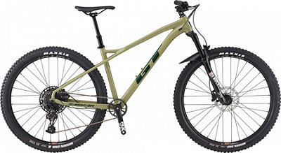 GT Zaskar LT AL Expert Hardtail Bike 2022 - Gloss Moss Green, Gloss Moss Green