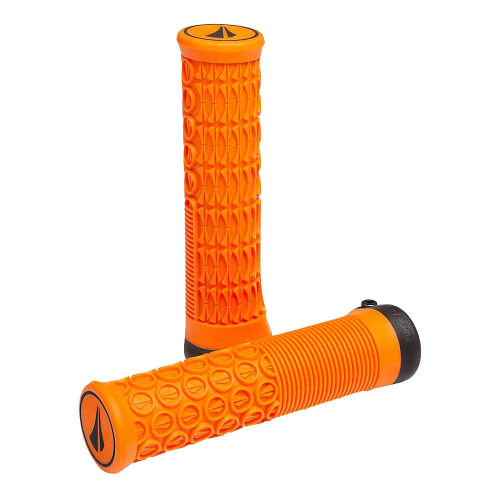Image of SDG Thrice Lock On MTB Handlebar Grips - Orange - 33mm, Orange