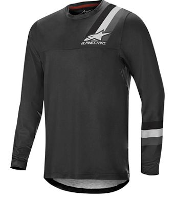 Maglia maniche lunghe Alpinestars Alps 4.0  - Melange Dark Gray-Black - XL, Melange Dark Gray-Black