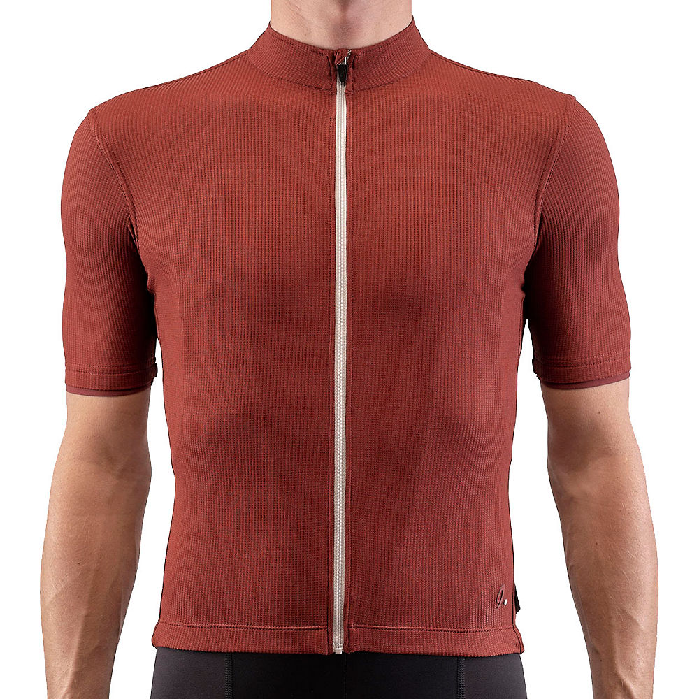 Isadore Woolight Short Sleeve Jersey - Brique - XL, Brique