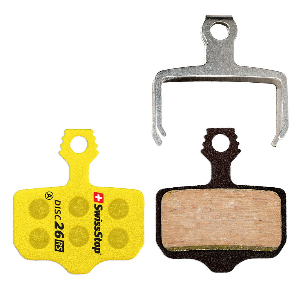 SwissStop Disc RS Disc Brake Pads - Yellow - D28 - XTR XT M8000}, Yellow