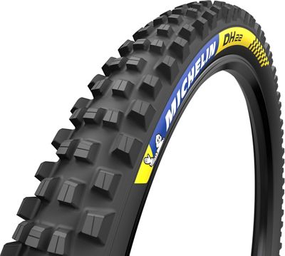 Michelin DH 22 Tubeless Ready Tyre - Black - Wire Bead, Black