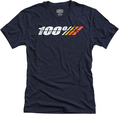 100% Youth Motorrad T-Shirt  - Marine, Marine