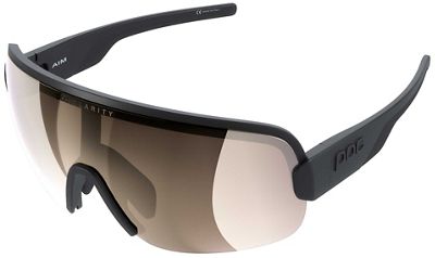 POC Aim Sunglasses - Uranium Black-  Silver Mirror, Uranium Black-  Silver Mirror