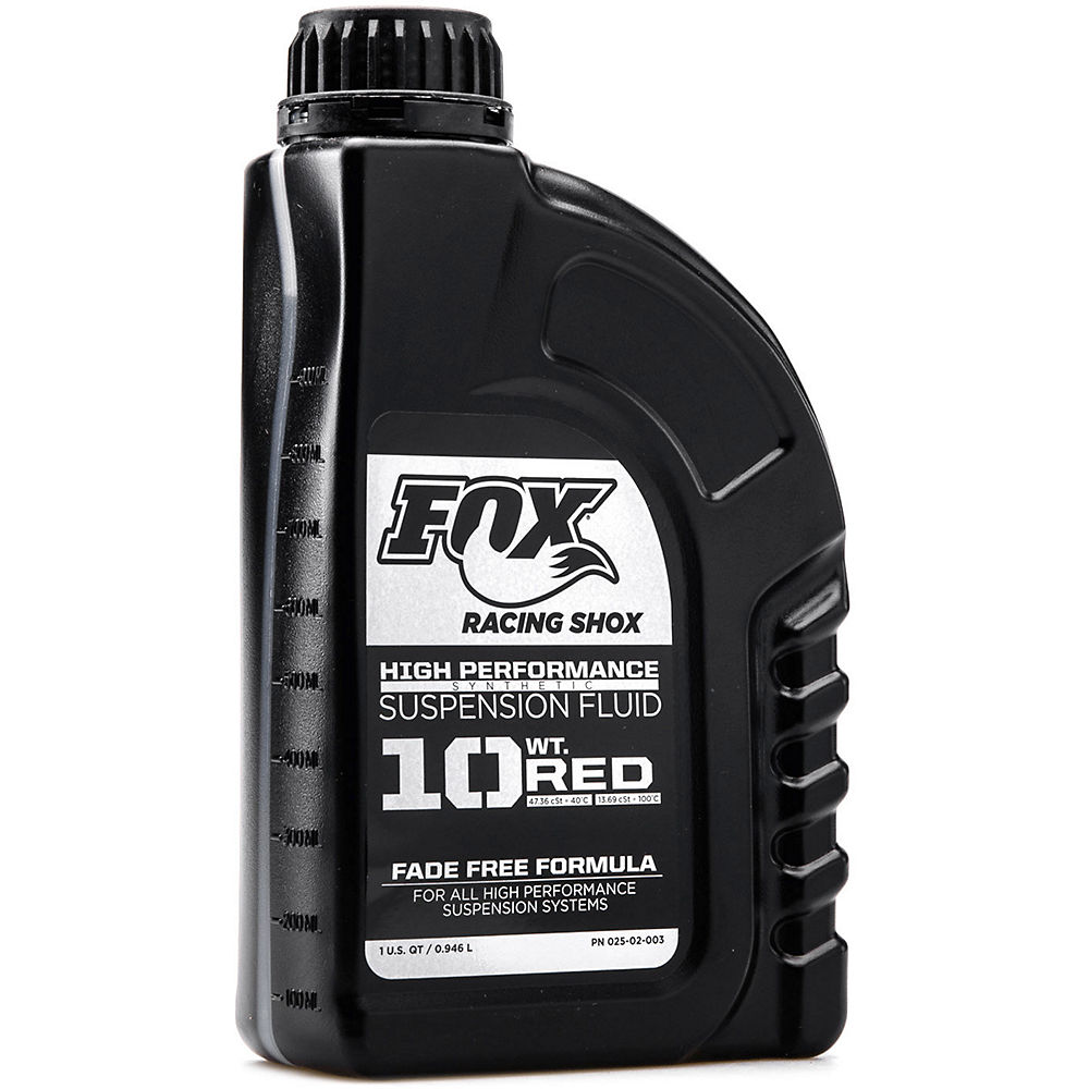 Image of Fox Suspension 10 High Performance Suspension Fluid - Rouge - 946ml, Rouge
