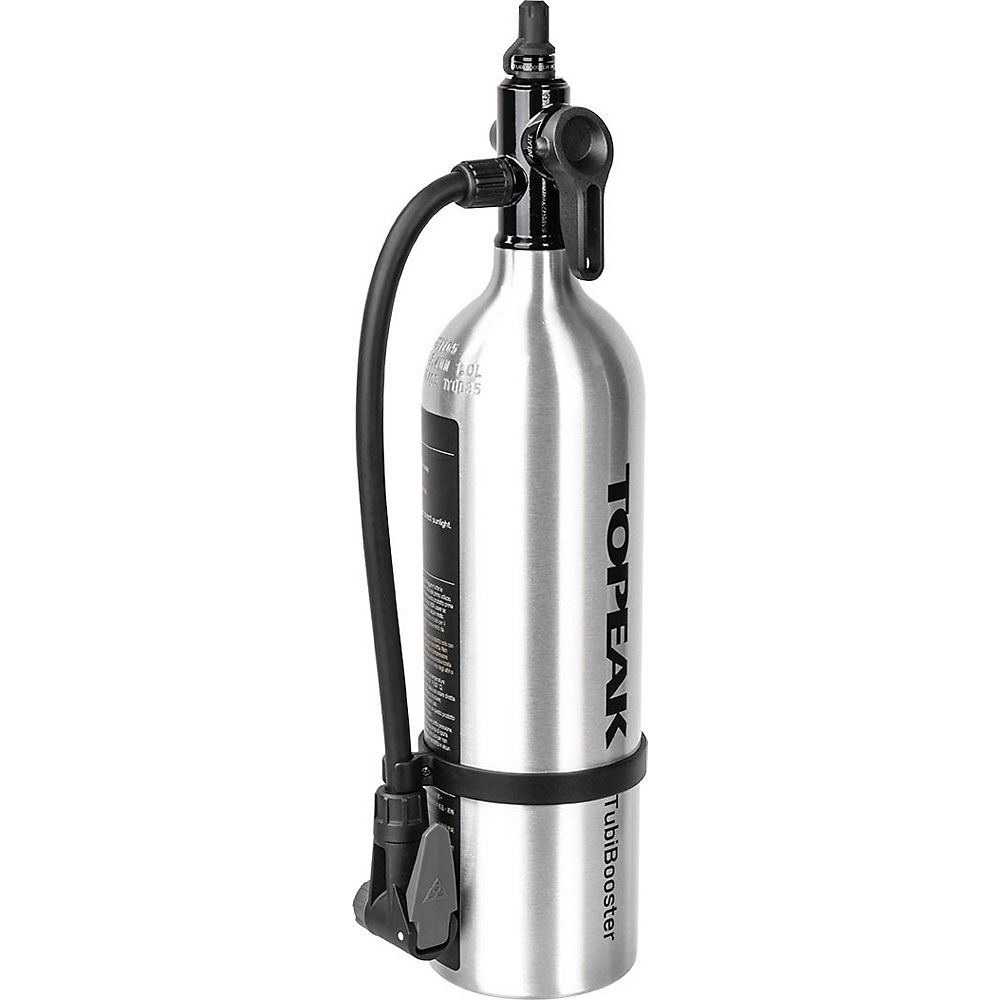 Topeak TubiBooster X Tubeless Inflator - Argent, Argent