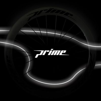 Prime RR-50 V3 Road Wheel Sticker Pack - Black - Pack of 6}, Black