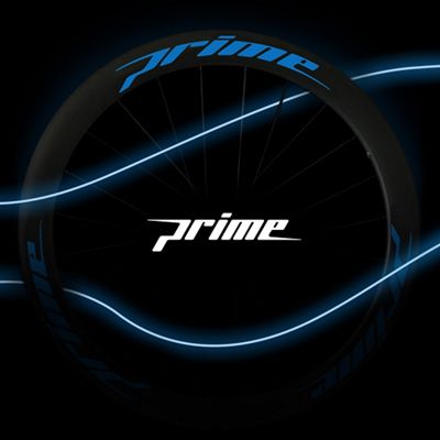 Prime RR-50 V3 Road Wheel Sticker Pack - Blue - Pack of 6}, Blue